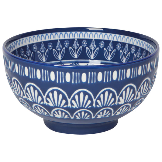 Porto Stamped Serving Bowl 6in