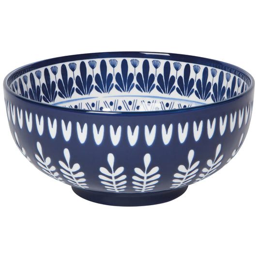 Porto Stamped Serving Bowl 8in