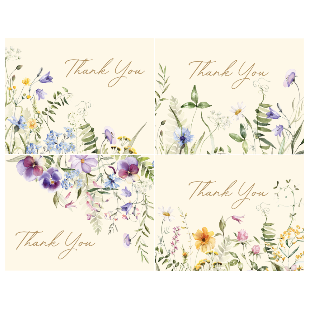 Premium Boxed Thank You Card Set