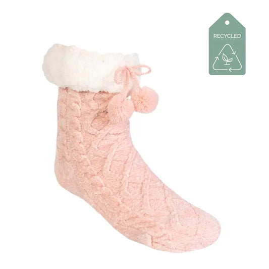 Cozy Chenille Slipper Socks