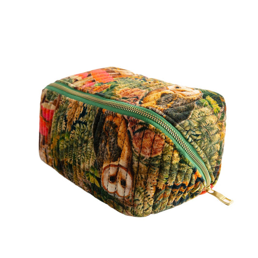 Quilted Makeup Bag