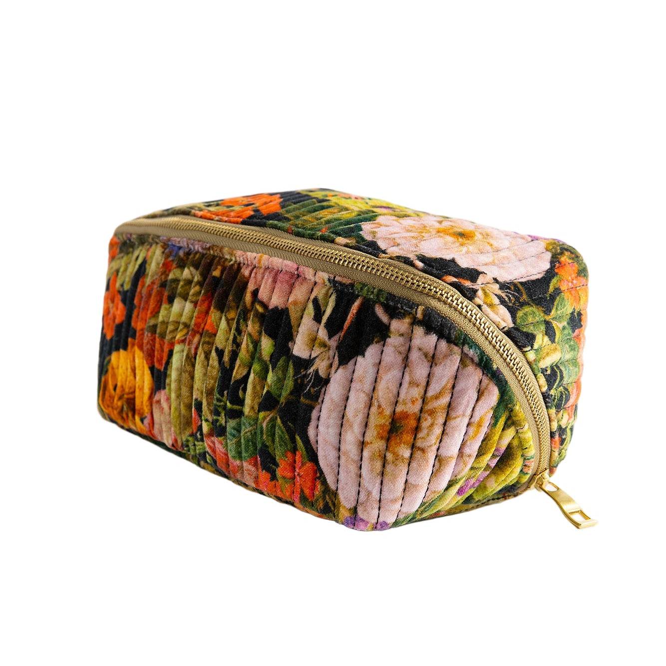 Quilted Makeup Bag