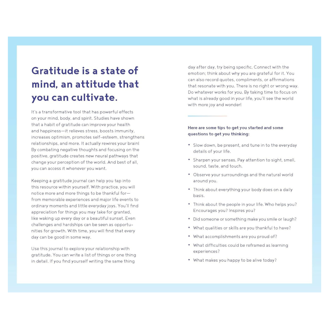 One Line a Day - Gratitude