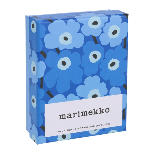 Marimekko Note Cards - Blues