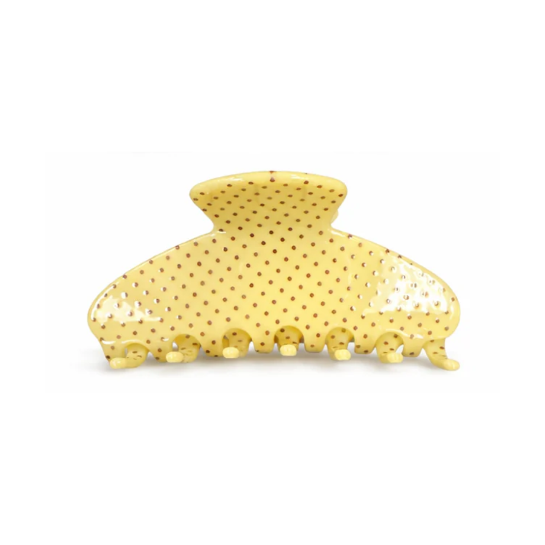 Polka Dot Claw Clips