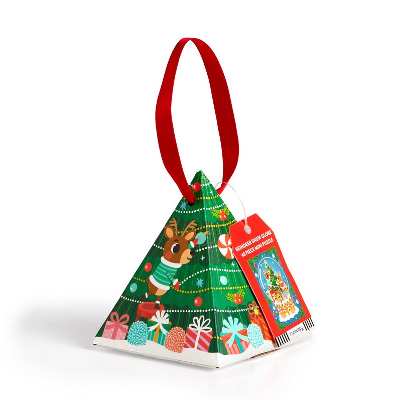 Holiday Puzzle Ornaments