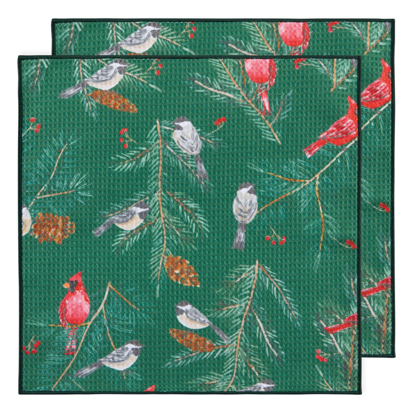 Holiday Recycled Microfibre Dish Towel Sets