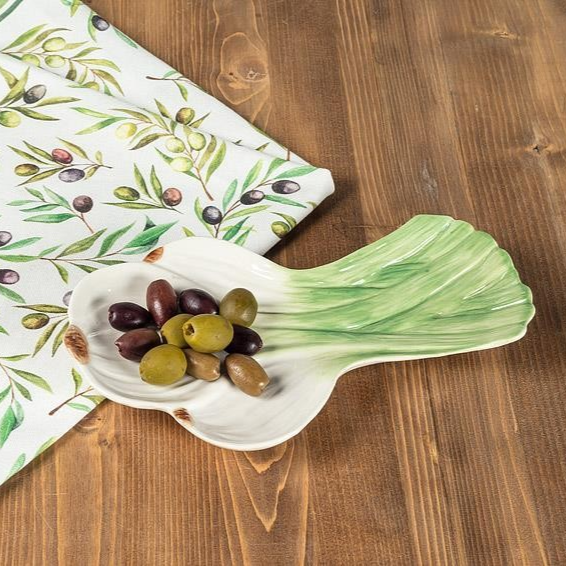 Fresh Garlic Bunch Spoon Rest