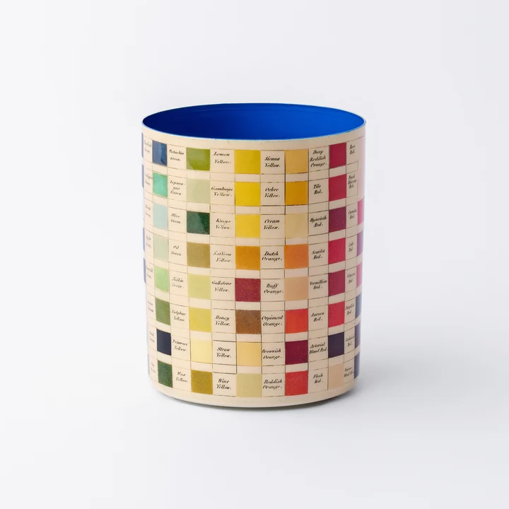 Printed Enamel Everything Pot - Werner's Nomenclature of Colours