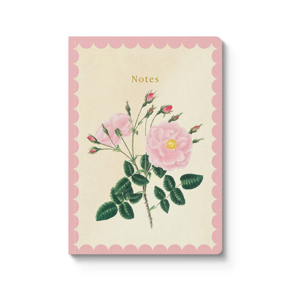 A5 Delicate Blooms Perfect Bound Notebooks