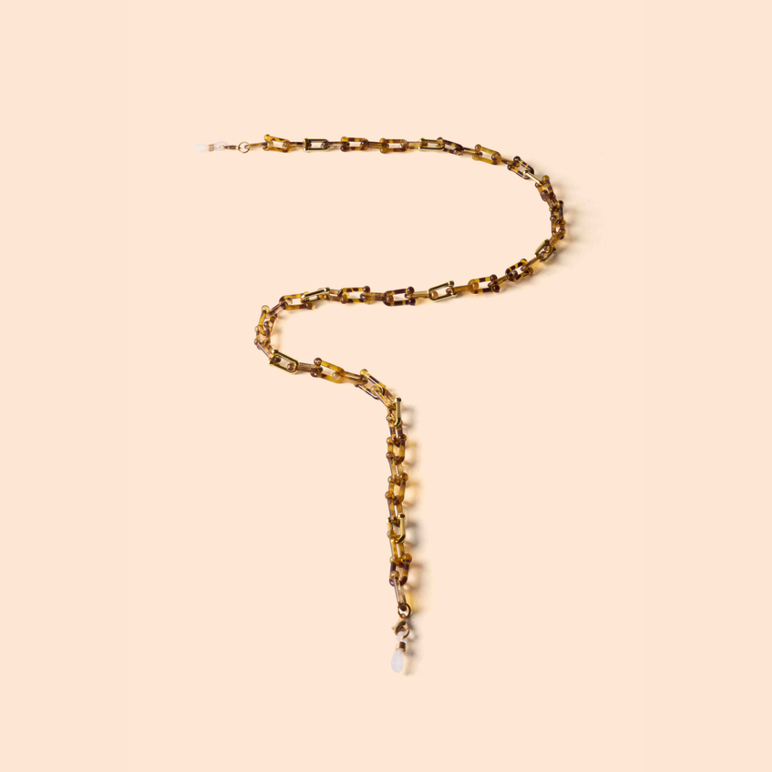 Tortoiseshell Bridal Sunglass Chain