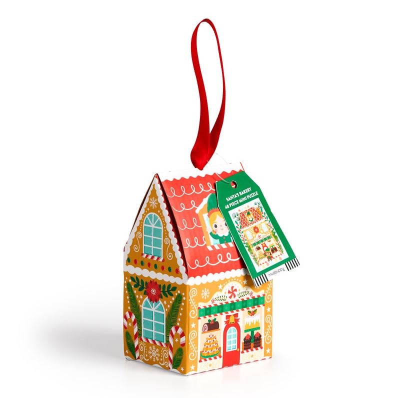 Holiday Puzzle Ornaments