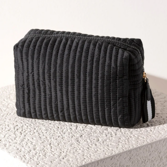 Ezra Large Boxy Cosmetic Pouch