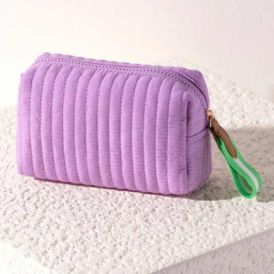 Ezra Small Boxy Cosmetic Pouch
