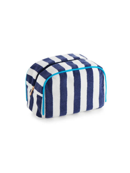 Cabana Stripe Large Zip Pouch