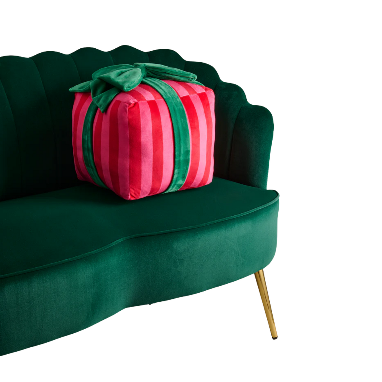 Striped Gift Box Pillows