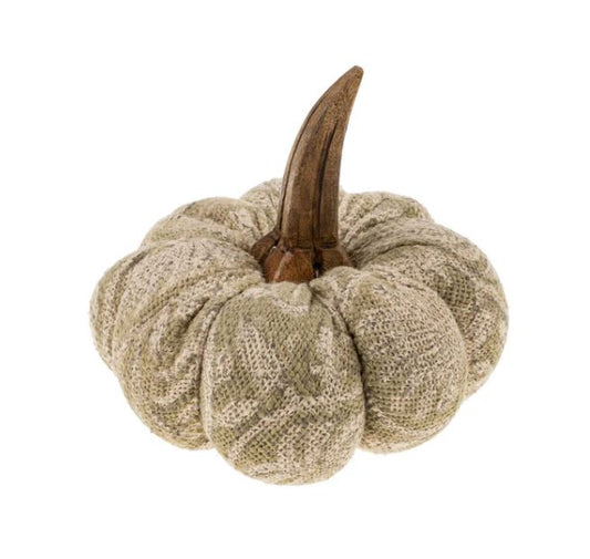 Green Print Pumpkins