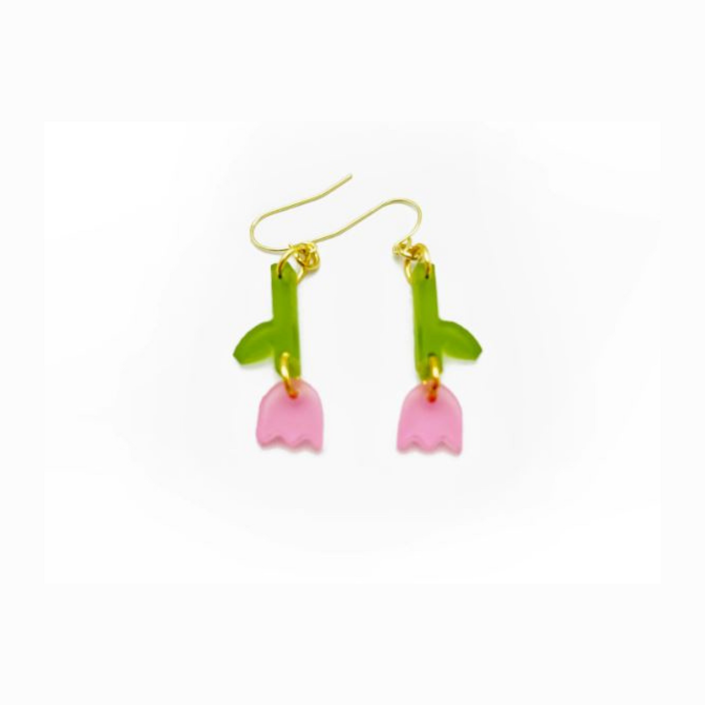 Small Tulip Earrings