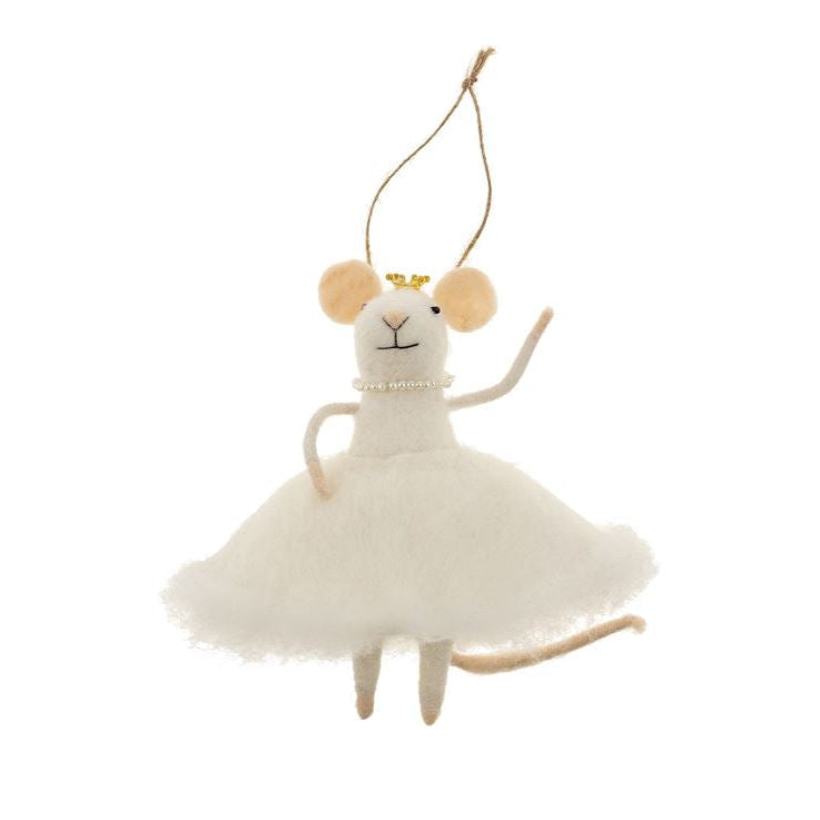 Holiday Felt Mice Ornaments