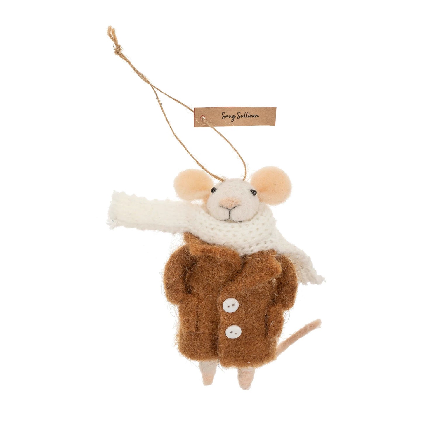 Holiday Felt Mice Ornaments