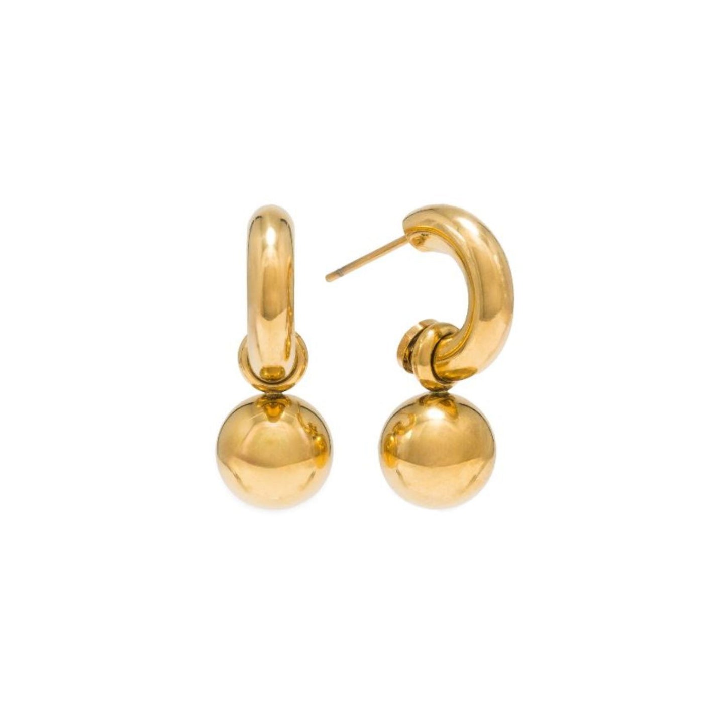 Lover's Tempo Solstice Drop Hoop Earrings