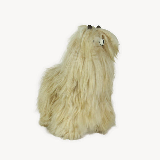 Alpaca Wool Stuffed Animals - 8.5" Suri Alpaca