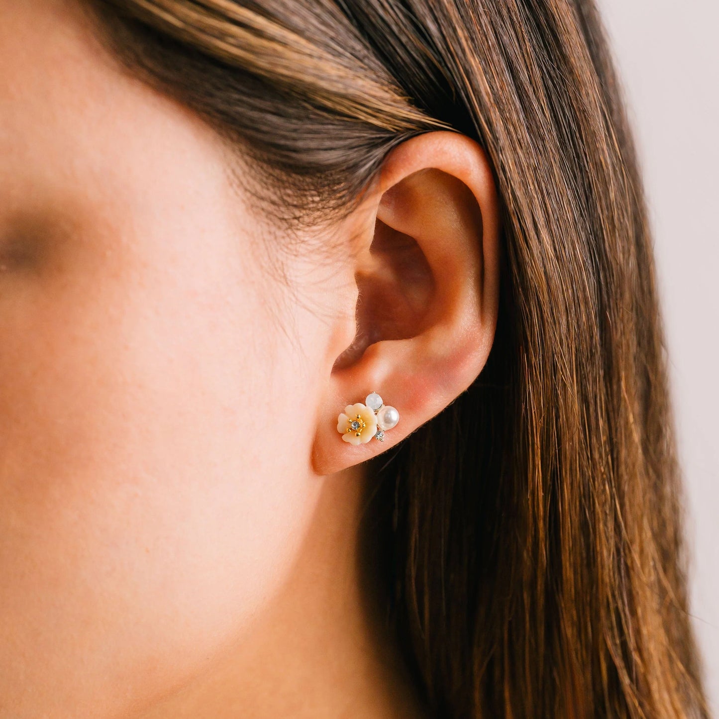 Lover's Tempo Sweetpea Stud Earrings