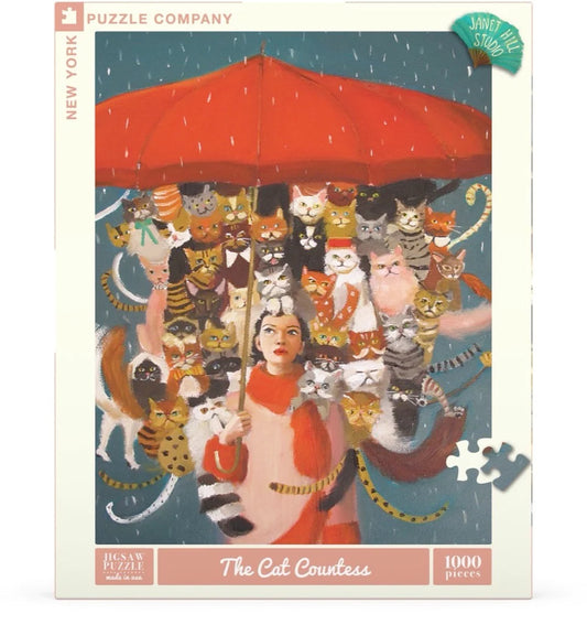 The Cat Countess 1000 Piece Puzzle