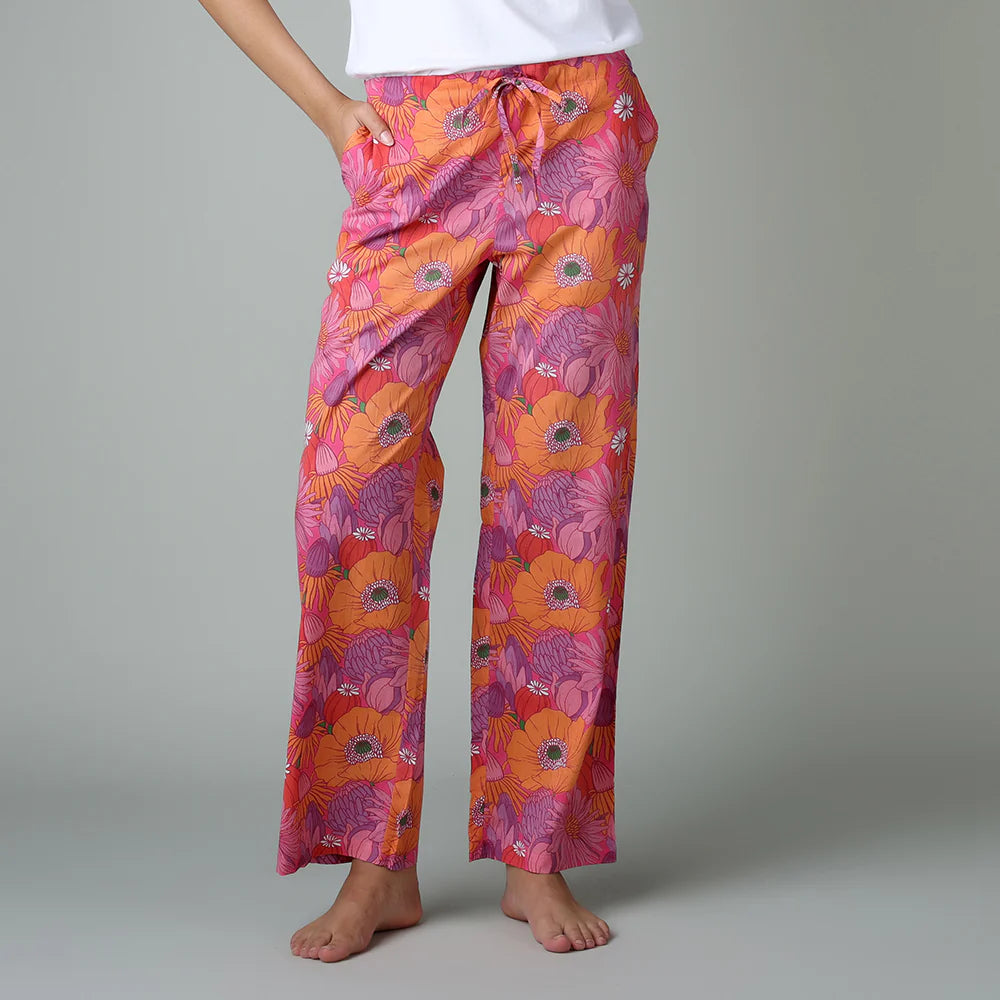 Cotton Pajama Pants in a Bag - Medium