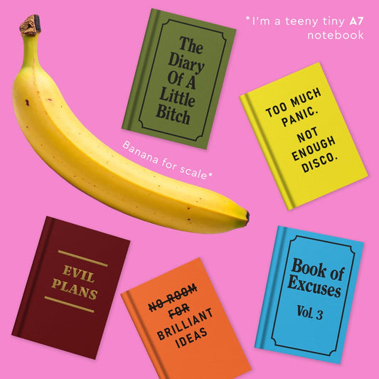 A7 Tiny Notes Hardcover Notebooks