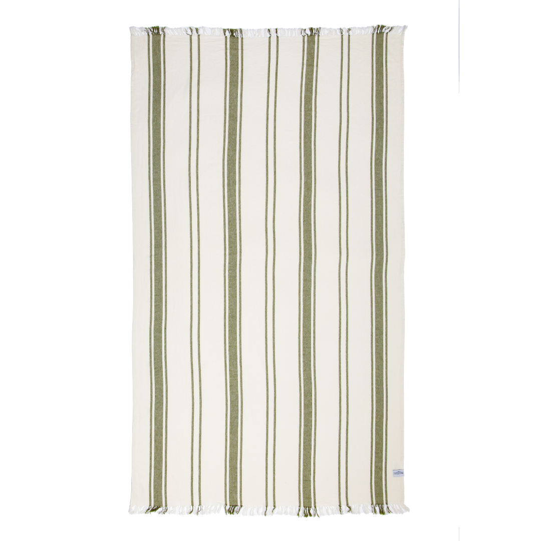 The Willow Stripe Turkish Towel
