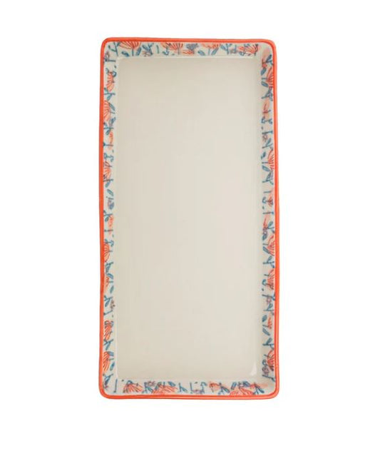 Hand-stamped Bathroom Trays