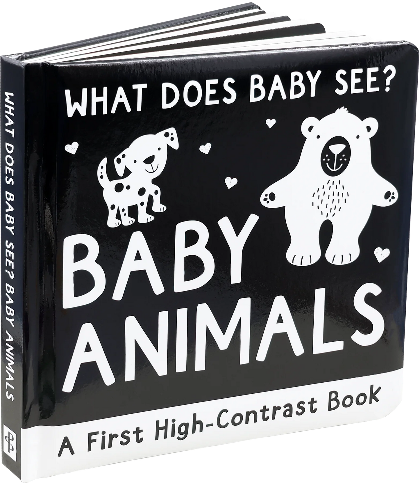 What Does Baby See? Baby Animals - A High-Contrast Board Book