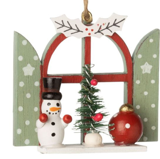 Window Scene Ornaments