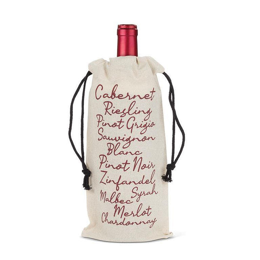 Types of Wines Bottle Bag