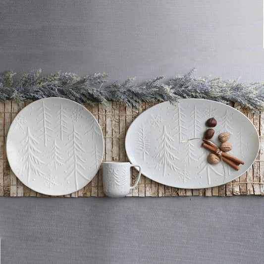 Winter Forest Platters