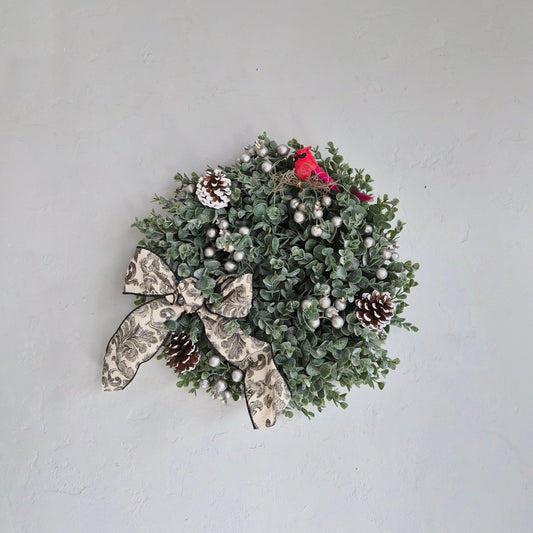 13"Mini Wreath- Winter Forest
