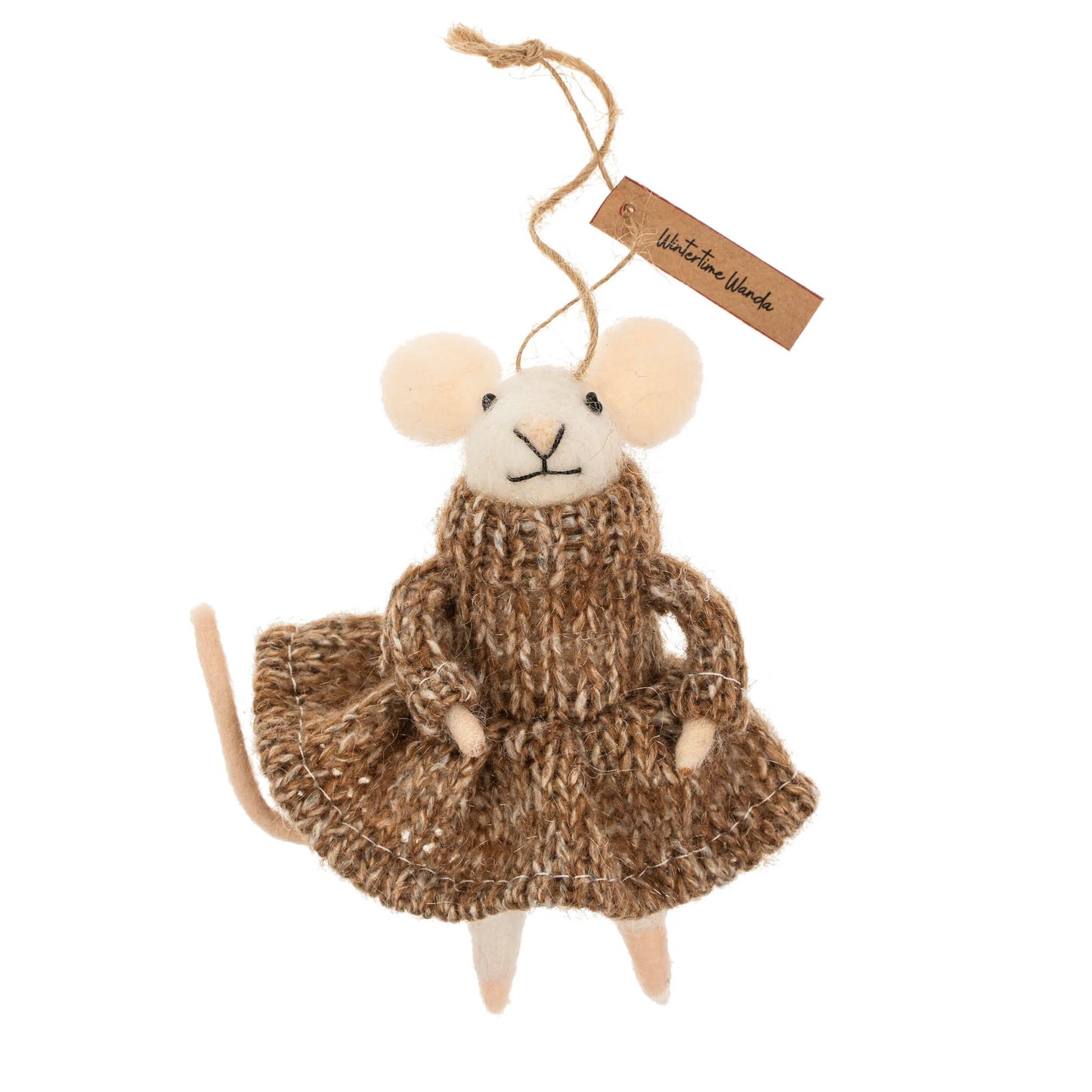 Holiday Felt Mice Ornaments