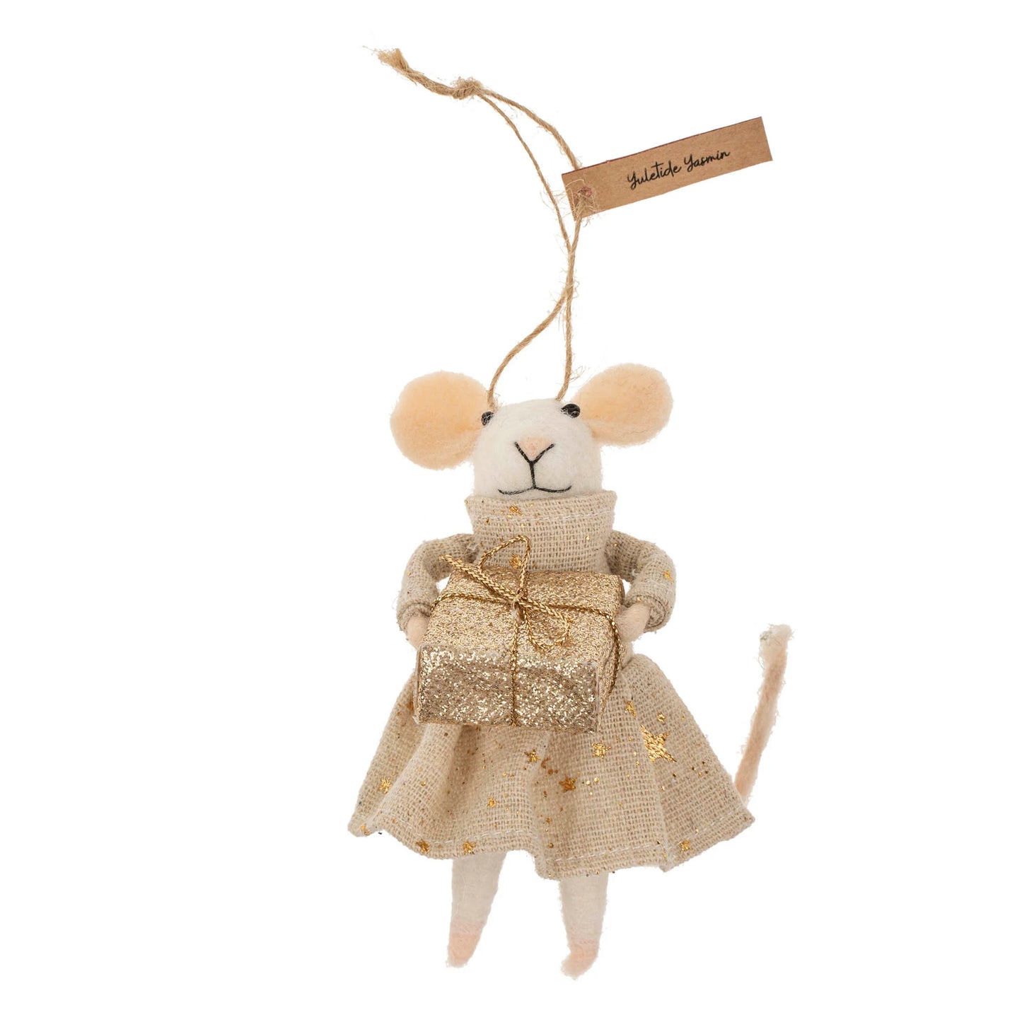 Holiday Felt Mice Ornaments