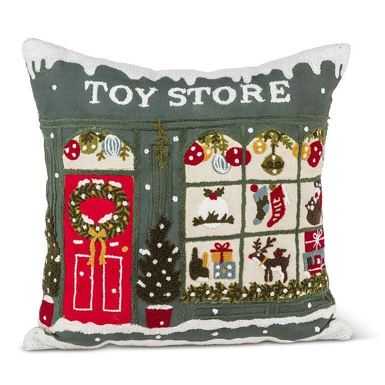 Toy Store Throw Pillow