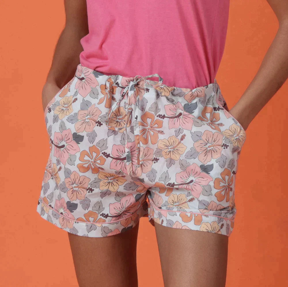 Cotton Pajama Shorts - Extra Large