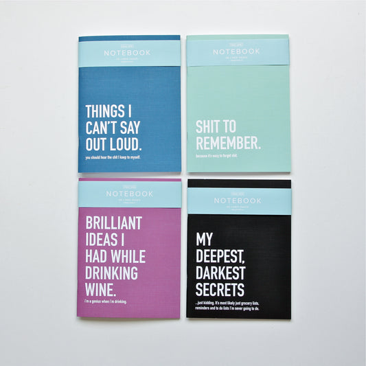 Classy Cards Funny Notebooks