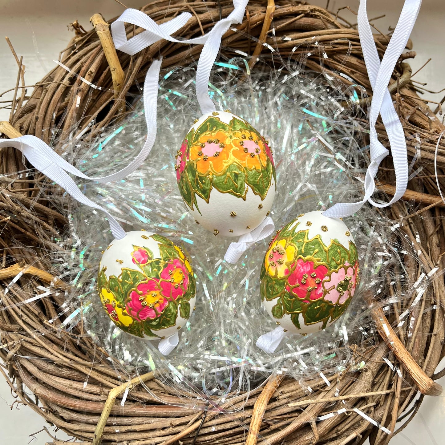 Easter Eggs - Warm Floral