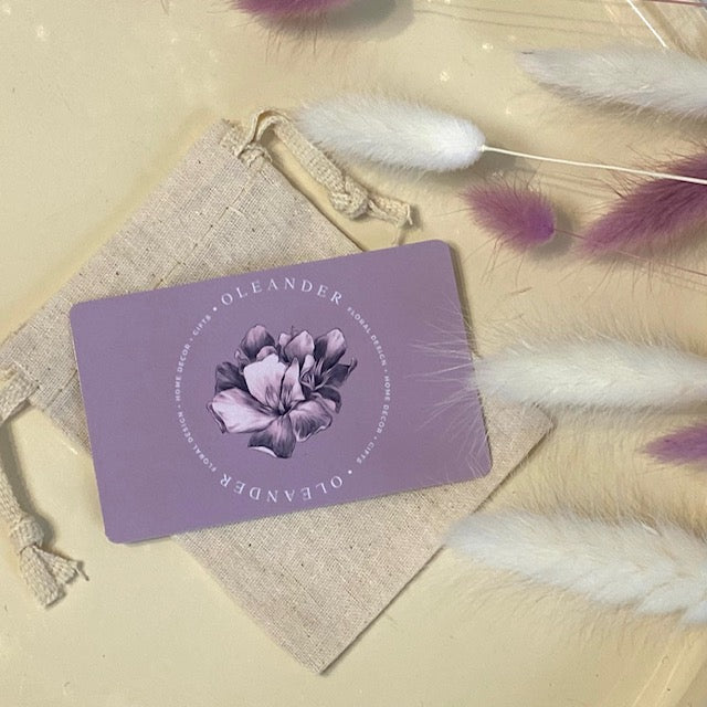 IN-STORE ONLY: Oleander Gift Card
