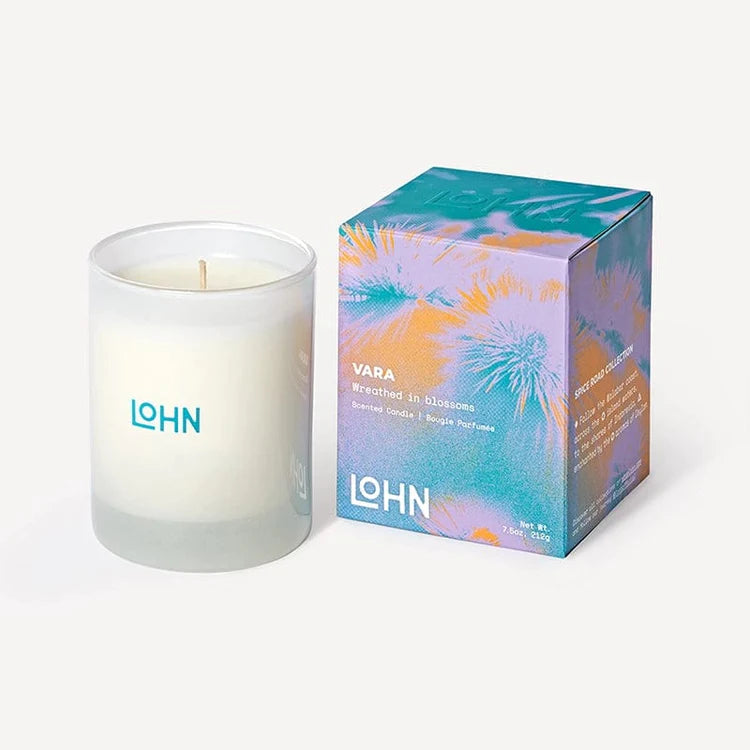 LOHN Scented Candles - Tea, Amber & Spice Road Collections