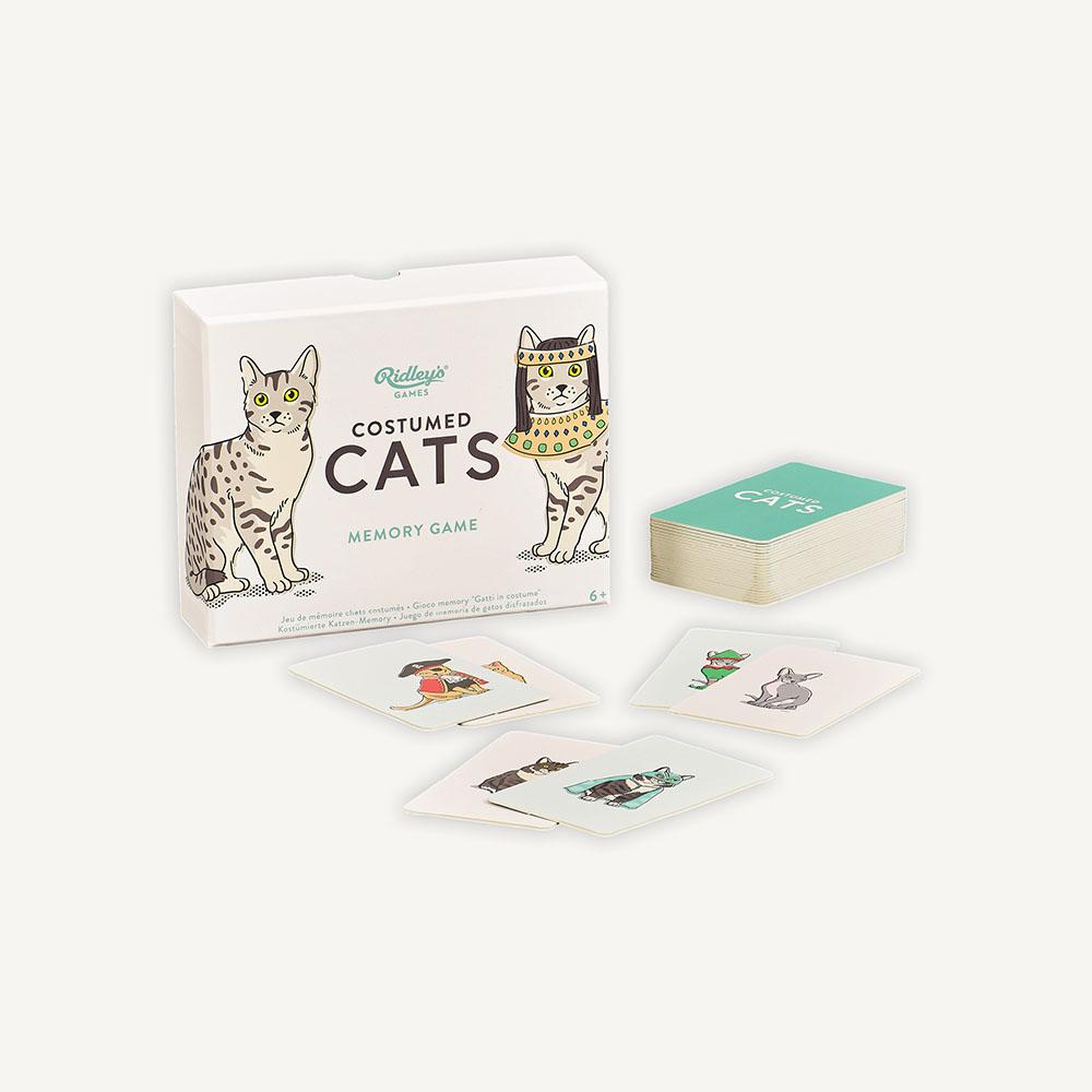 Memory Game - Costumed Cats