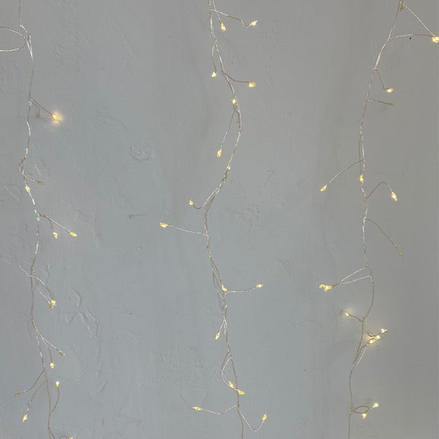 Silver Micro LED String Lights