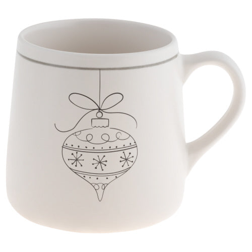 Winter White Printed Mugs