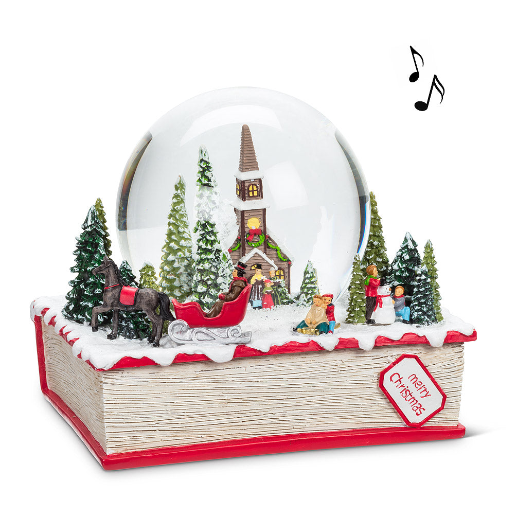 Musical Storybook Snow Globe