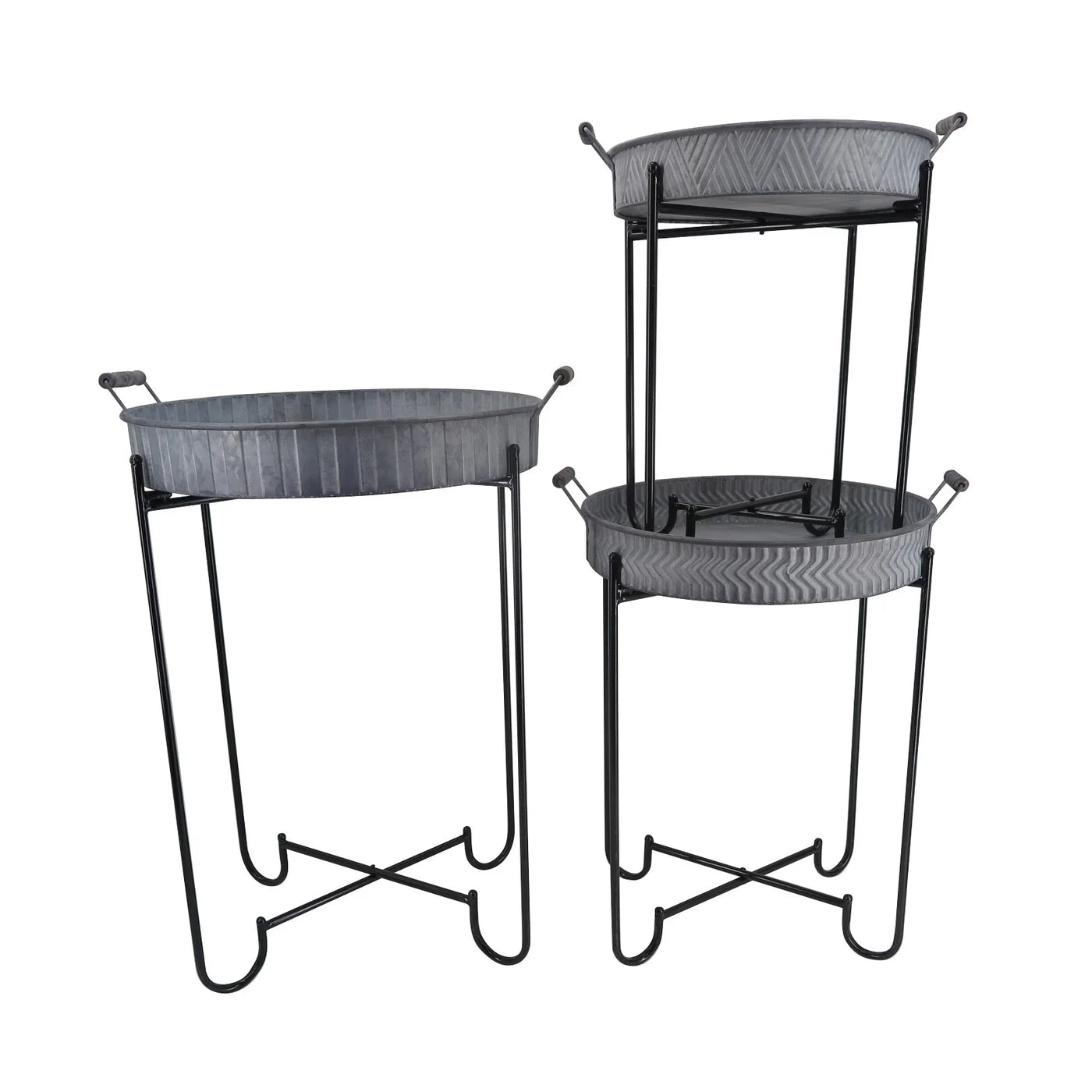 Tray Metal Plant Stand
